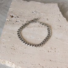  Pulsera Cadena Clásica Plateada