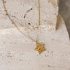 Collar Estrella Texturizada