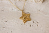 Collar Estrella Texturizada