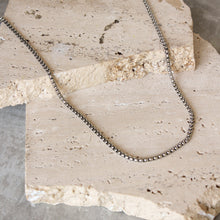  Cadena Circular Plateada