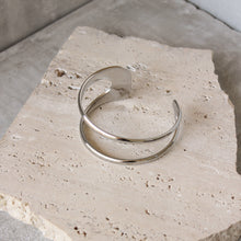  Pulsera Abierta Plateada