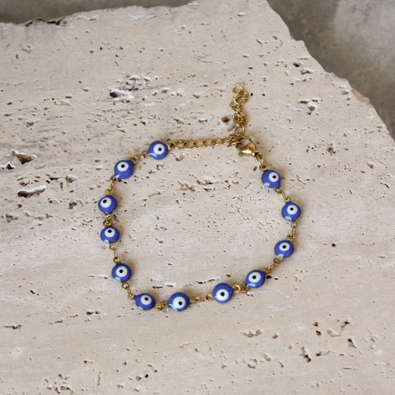 Pulsera Múltiple Evil Eyes