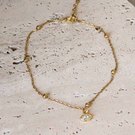 Tobillera Evil Eye