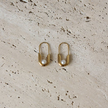  Aretes Clip Perla Retro