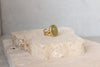 Anillo Triple Piedra Verde