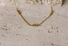 Collar Cuentas Doradas Intercaladas
