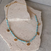 Collar Evil Eyes y Piedras Azules