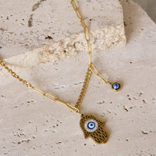  Collar Mano Fatima y Evil Eye
