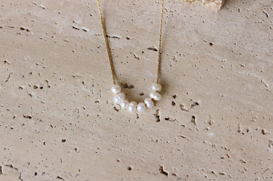 Collar Perlas Sencillo