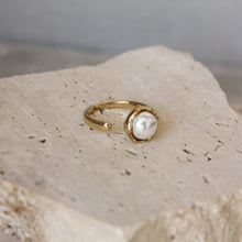  Anillo Abierto Perla