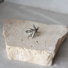  Anillo Doble Starfish Plateado