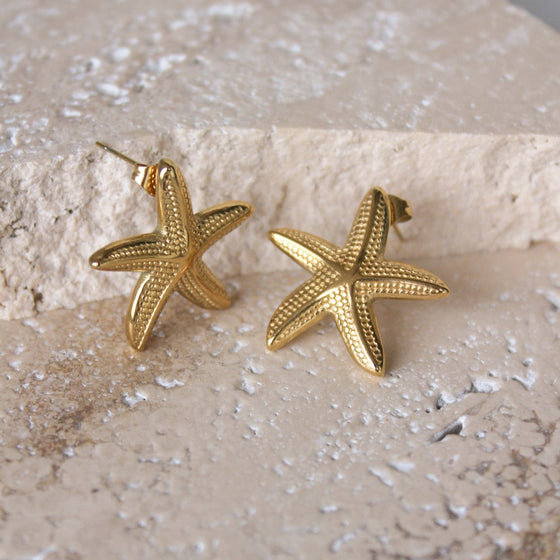 Aretes Starfish Textura