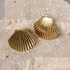 Aretes Shell Dorados