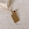 Collar Rectangular Signo Zodiacal