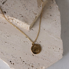  Collar con Colgante Redondo Evil Eye