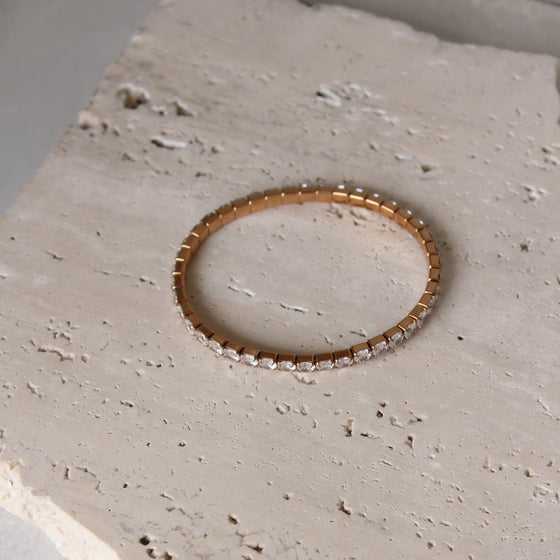 Pulsera Tennis Rose Gold