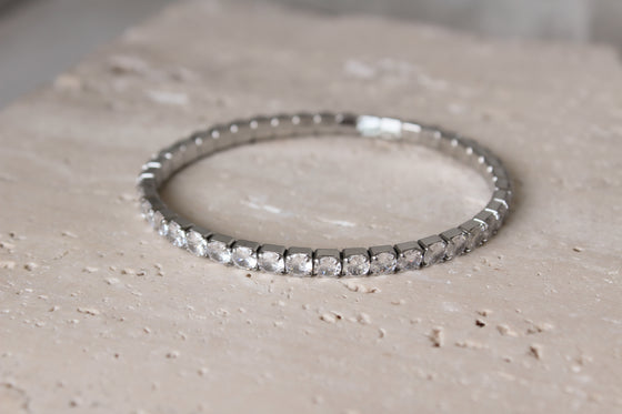 Pulsera Tennis Silver