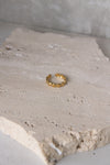 Anillo Corazones Dorado