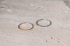 Anillo Delgado Con Textura