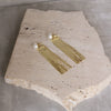 Aretes Largos Perla y Tiras