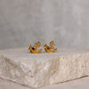 Aretes Ancla Dorados