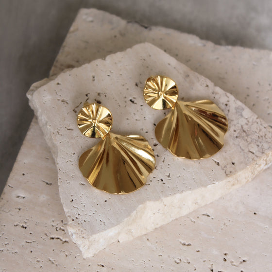 Aretes Largos Hoja