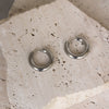 Hoops Lisos Plateados