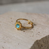 Anillo Sol Piedra Celeste