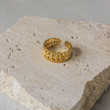  Anillo Grueso Arrow y Beads