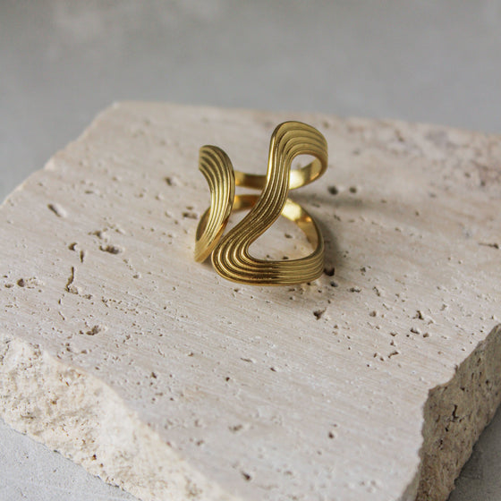 Anillo Irregular Textura