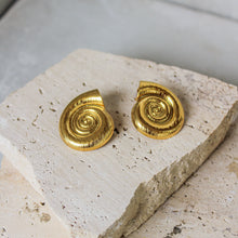  Aretes Ammonita Retro