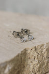 Studs Circonia Mini Redonda Plateada